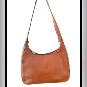 Longchamp leather shoulder bag